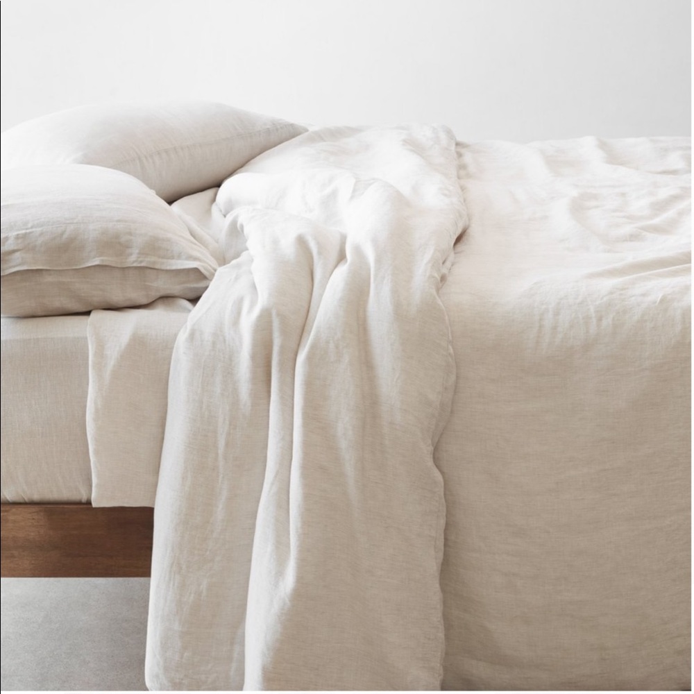 Stonewashed Linen Duvet Cover